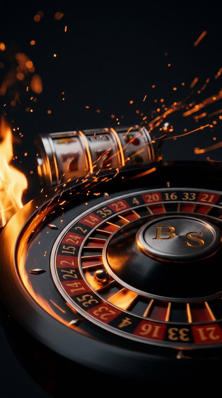 Modernes Casino-Spielinterface auf Bildschirm